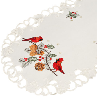 Red Cardinal Table Runner (14"x27")