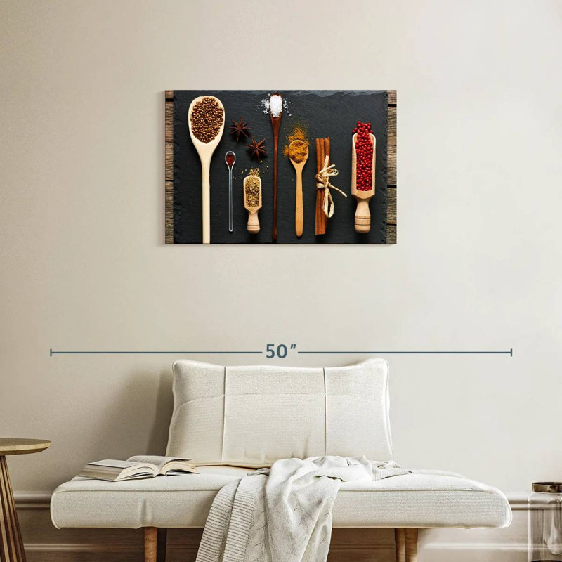Yarlin Kitchen Spices, 20" H x 30" W