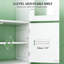 Armoires blanches spacieuses, fabrication en MDF, design moderne pour la cuisine et la maison