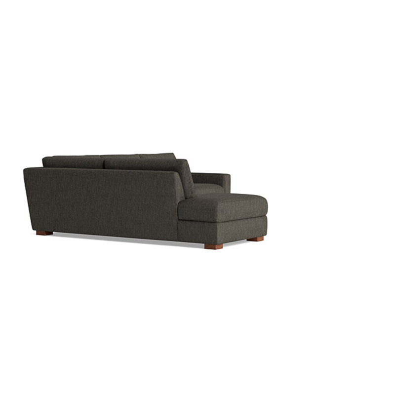 Catalina Sectional, Performance Weave - Onyx, Left Hand Facing