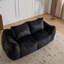 Fauteuil à billes géant pour adultes, fauteuil à billes moelleux ultra moelleux, méridienne surdimensionnée désossée pour salon dans la chambre à coucher, aucun fauteuil de lecture confortable avec coussins-379945395