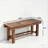 Modern Bench,Garden Bench,Patio Bench,Porch Bench,Shared Seating For Two