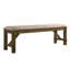 Banc de salle à manger rembourré