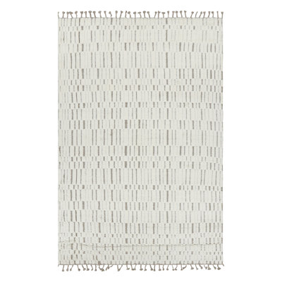 Handmade Oushak Wool Geometric Area Rug
