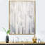 Gris, blanc, platine, parallèles - formes abstraites, art mural-678422288-678422289