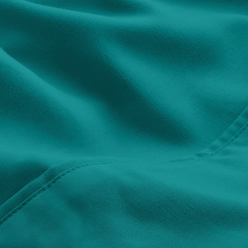 Microfiber Sheet Set with Bonus Pillowcase Set, Emerald, Full