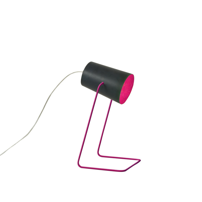 Adjustable Metal Desk Lamp, Magenta