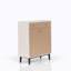 Armoire de bar exquise pour le divertissement à domicile avec beaucoup de rangement et des caractéristiques luxueuses, idéale pour accueillir et se détendre