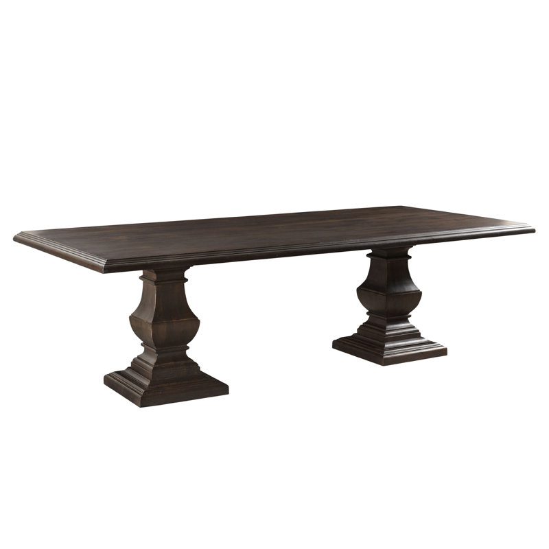 Table de salle à manger en bois massif Mango, H 30 po x L 98 po x l 44 po