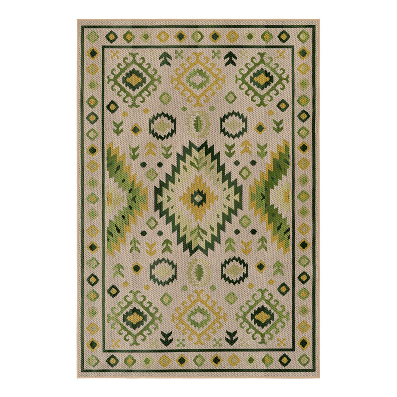 Jalapa Marlenia Indoor/Outdoor Area Rug, Rectangle 5 pi 3 po x 8 pi