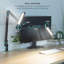 Lampe de bureau à DEL avec bras pivotants
