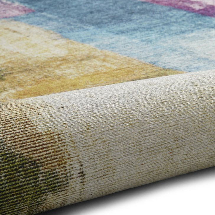 Asbridge area rug Printed Rectangle Multi coloured, Rectangle 120 x 170cm