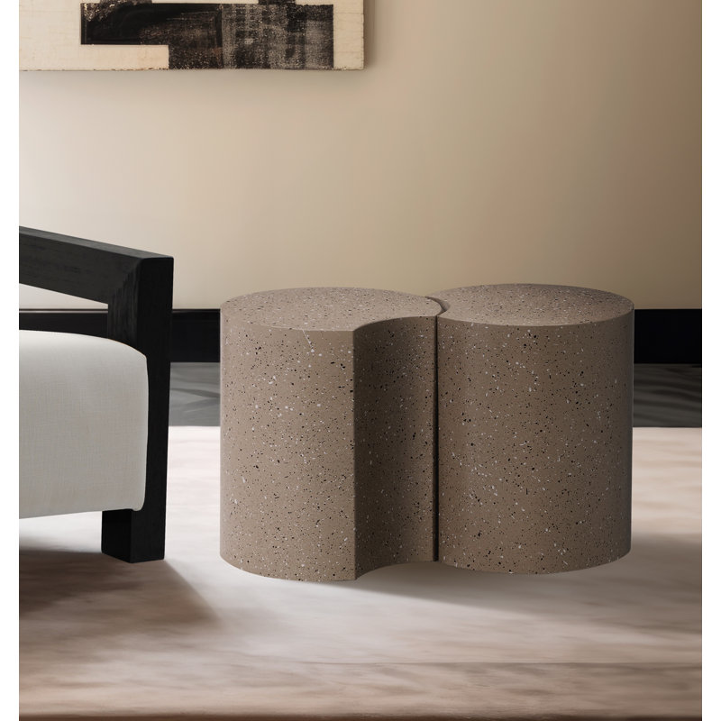 Ensemble de tables de bout Hylie, Taupe