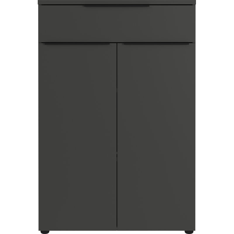 Mastandrea 81cm Wide 1 -Drawer File Cabinet, Black