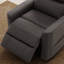 Fauteuil relevable en similicuir gris Bentley-1507999208