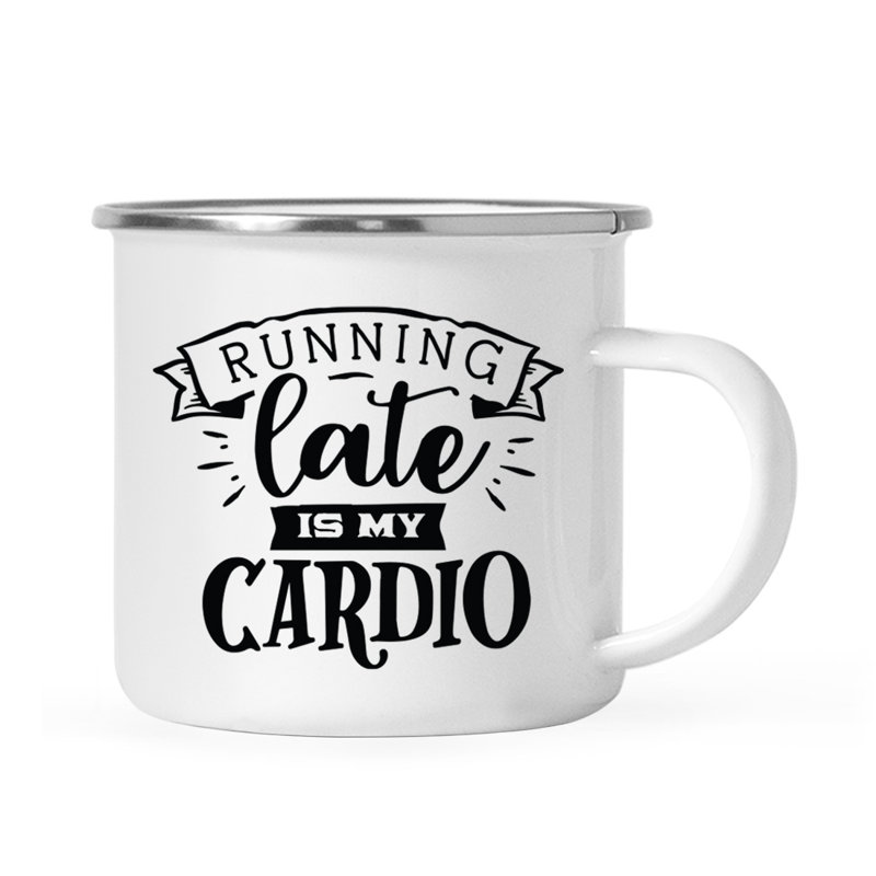 Stainless Steel Camping Mug, Cardio