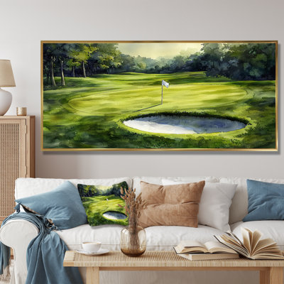 Golf Course Champions Horizon II - Golf Framed Wall Art