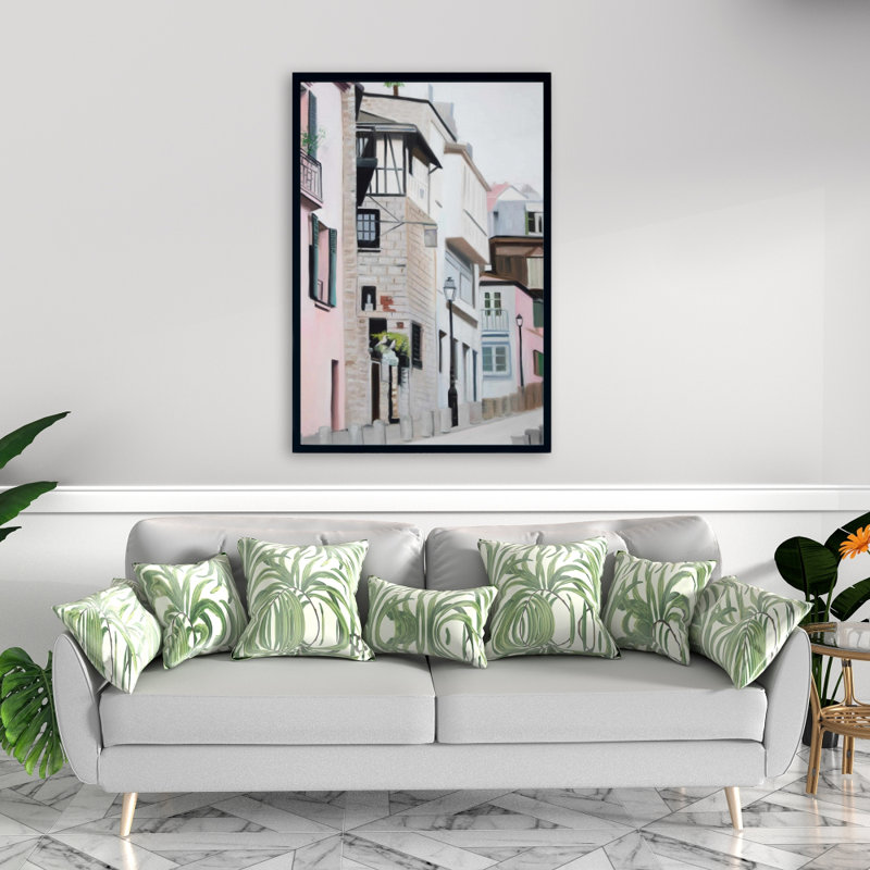 "Rue à Montmartre à Paris", H 36 po x l 24 po