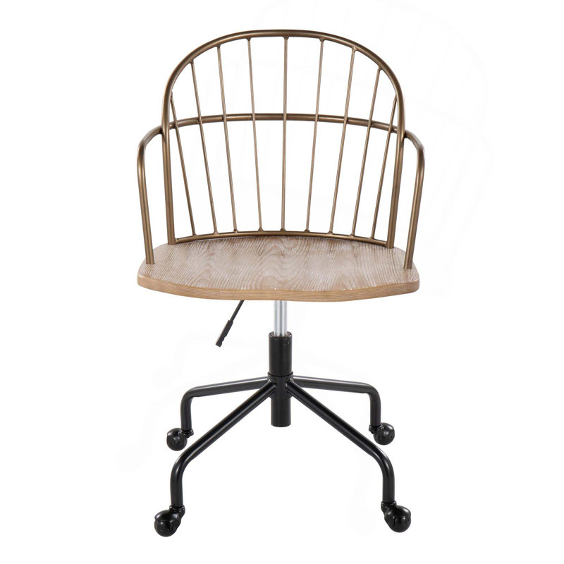 Chaise de bureau Farmhouse, Beige