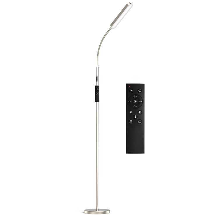 Tanieka 68.7" LED Standing Task/Reading Floor Lamp with Remote Control for Living Room and Bedroom