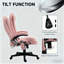 Fauteuil de bureau vibrant à haut dossier, fauteuil de bureau de direction chauffant, pour la maison et le bureau-1995970973