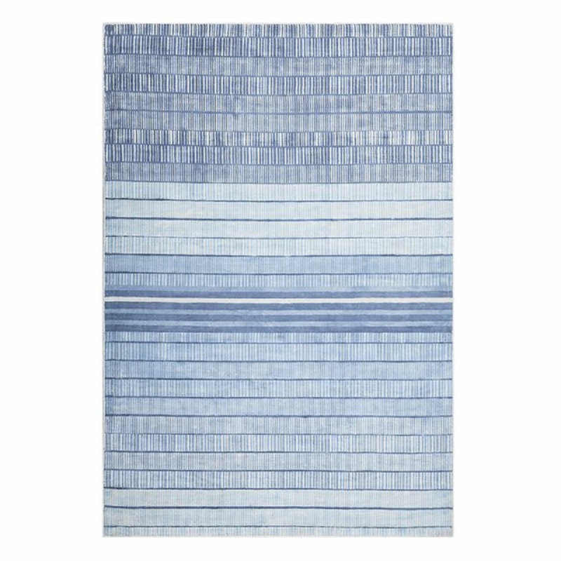 Fajardo Striped Viscose Hand Woven Area Rug, Rectangle 160 x 230cm