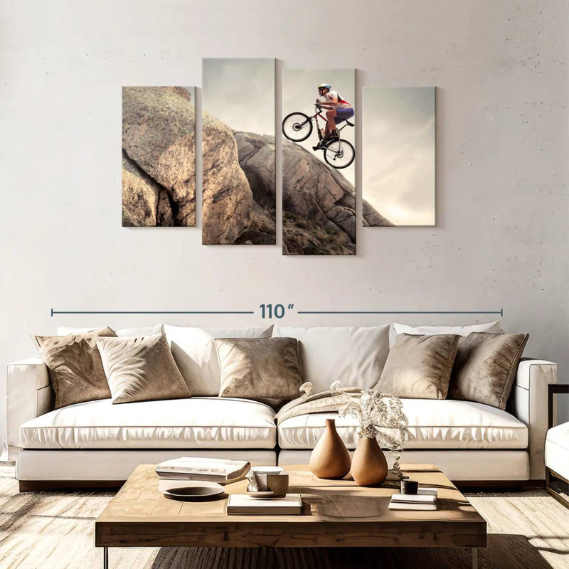 Rocky Uphill Cycling, H 48 po x l 75 po