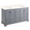 Quen 60" Freestanding Double Basin Vanity Set with Cabinet, Vanity Topss