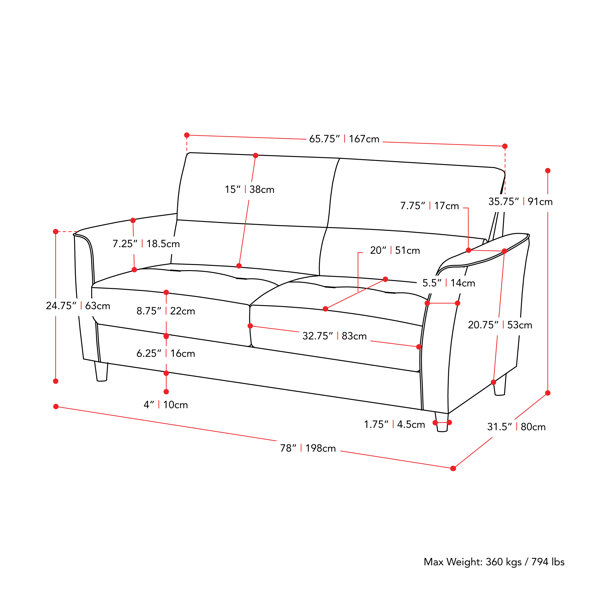 Dimensions du produit