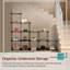 Alend 37 cm W Adjustable Height Shelving Unit