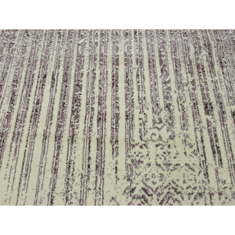 Elsmere Abstract Indoor Rug, Round 4'1" x 4'1"