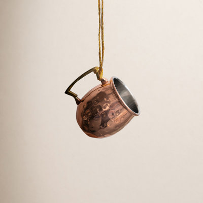 Moscow Mule Metal Hanging Figurine Ornament