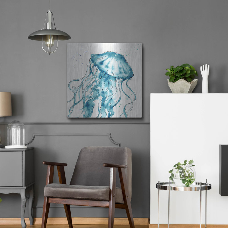 «Deep Sea X» par Anne Tavoletti, H 24 po x l 24 po
