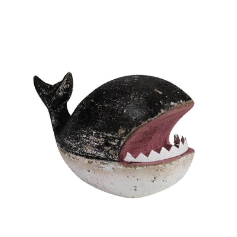 Baleine avec dents, bois