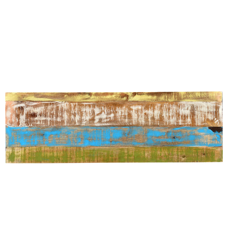 Banc en bois Natascha, H 18 po x l 50 po x P 16 po