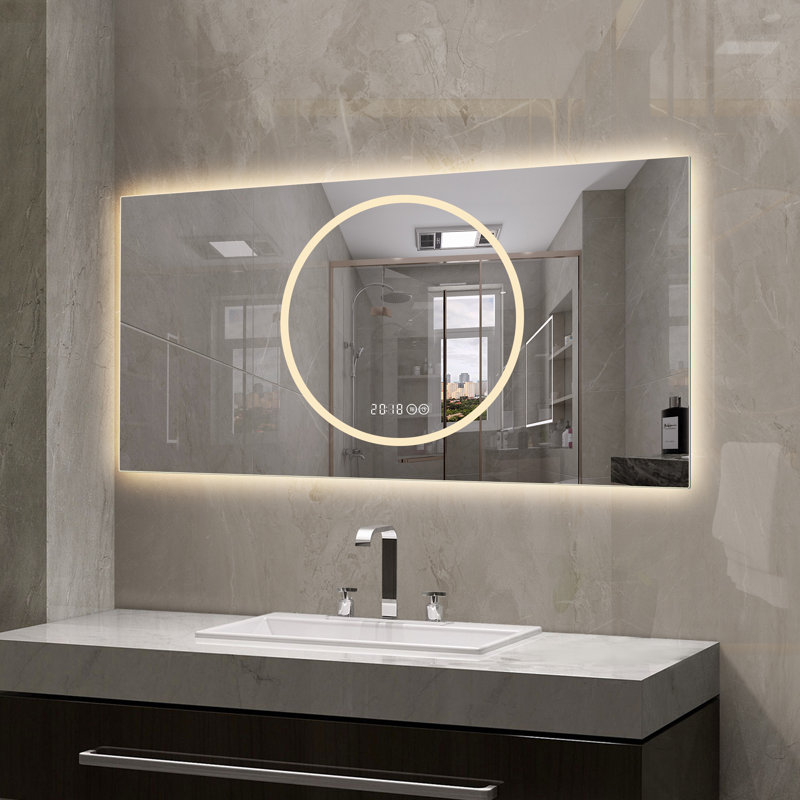 48*24 Inch Bathroom Mirror With Led Lights