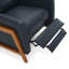 Fauteuil inclinable en cuir Johnny-1172333009
