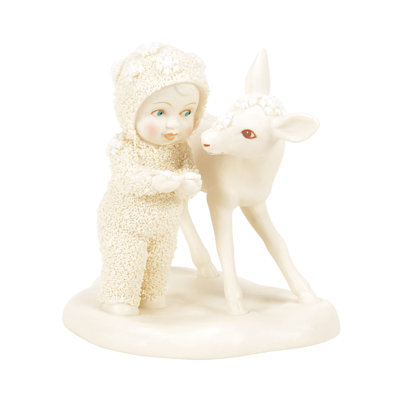 Snowbabies Woodland Wonder Fawn and Frost Figurine 4.33 Inch