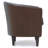 Kronos Faux Leather Barrel Chair-40145899