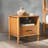 Boshell 1-Drawer Solid Wood Nightstand-1616324324