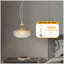 Lustre suspendu 11,75 "Dia X 10" H