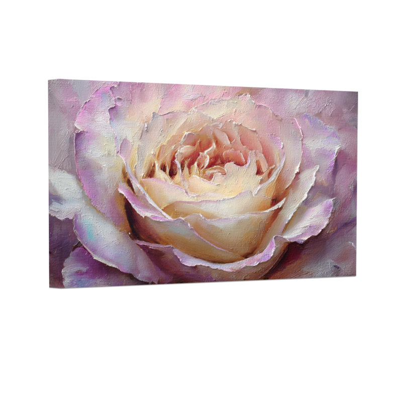 Plantes et fleurs rose tendre, H 12 po x l 18 po