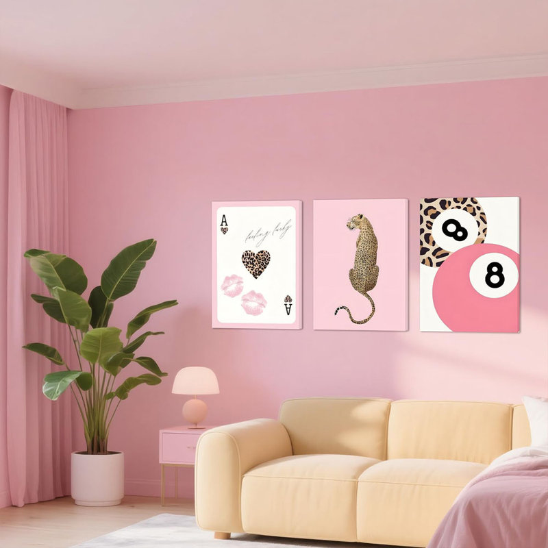 3 Piece Wrapped Canvas Set