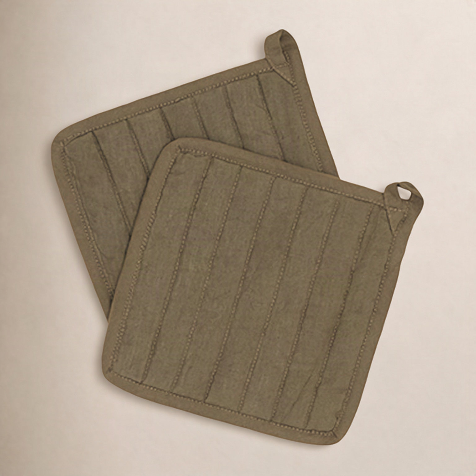 Hawkins New York Oven Mitt Set, Olive