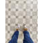 Hand Knotted Wool Checkered Area Rug-919884185