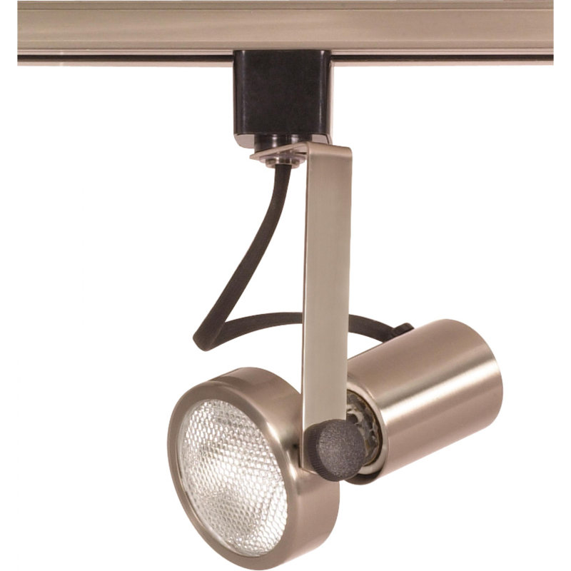 Gimbal Brushed Nickel Adjustable Track Head