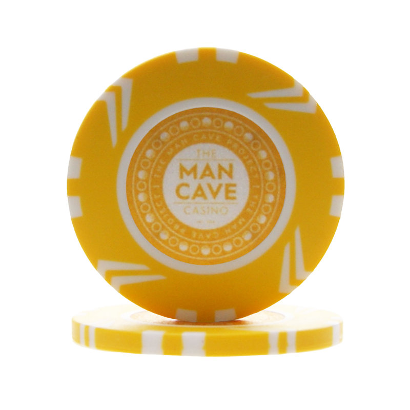 The Man Cave Project Plastic Poker Chips