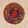Abhay Hand Woven Jute/Cotton Rug in Red/Ivory