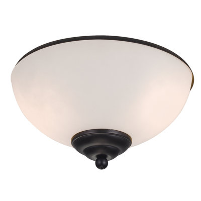 Ventilateur de plafond universel à 2 lumières