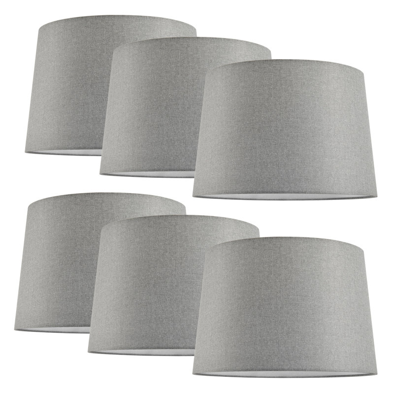 Gris / paquet de 6, 10" H x 15" W x 15" D